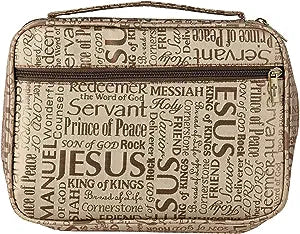 BIBLE COVER NAMES OF JESUS XL BROWN