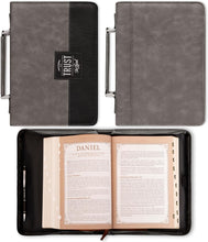 Cargar imagen en el visor de la galería, BIBLIE COVER CLASIC GRAY BLACK- THRUST IN THE LORD PROV 3: 5
