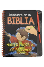 Cargar imagen en el visor de la galería, DESCUBRE EN LA BIBLIA-MOISÉS LIBERA A LOS ESCLAVOS- RASPA Y APRENDE
