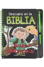 Cargar imagen en el visor de la galería, DESCUBRE EN LA BIBLIA-ZAQUEO CONOCE A JESÚS- RASPA Y APRENDE
