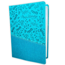 Cargar imagen en el visor de la galería, BIBLIA DEVOCIONAL NBLA MUJER VERDADERA DUO-TONO AQUA
