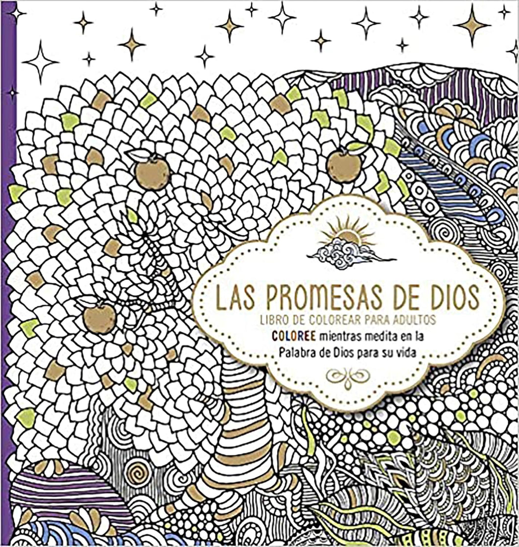LAS PROMESAS DE DIOS- LIBRO DE COLOREAR PARA ADULTOS