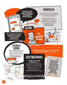 LOS LIBROS DE LA BIBLIA EXPLICADOS EN GRÁFICOS- NUEVO TESTAMENTO