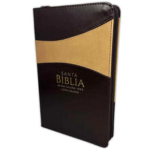 Cargar imagen en el visor de la galería, RV60 BIBLIA CON CIERRE 12 PUNTOS LETRA GRANDE CON ÍNDICE
