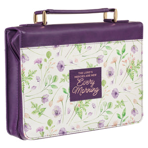 COVER NEW MERCIES EVERY MORNING PURPLE FLORAL