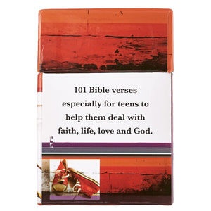 101 FAVORITE BIBLE VERSES FOR TEENS- BOX OF BLESSINGS