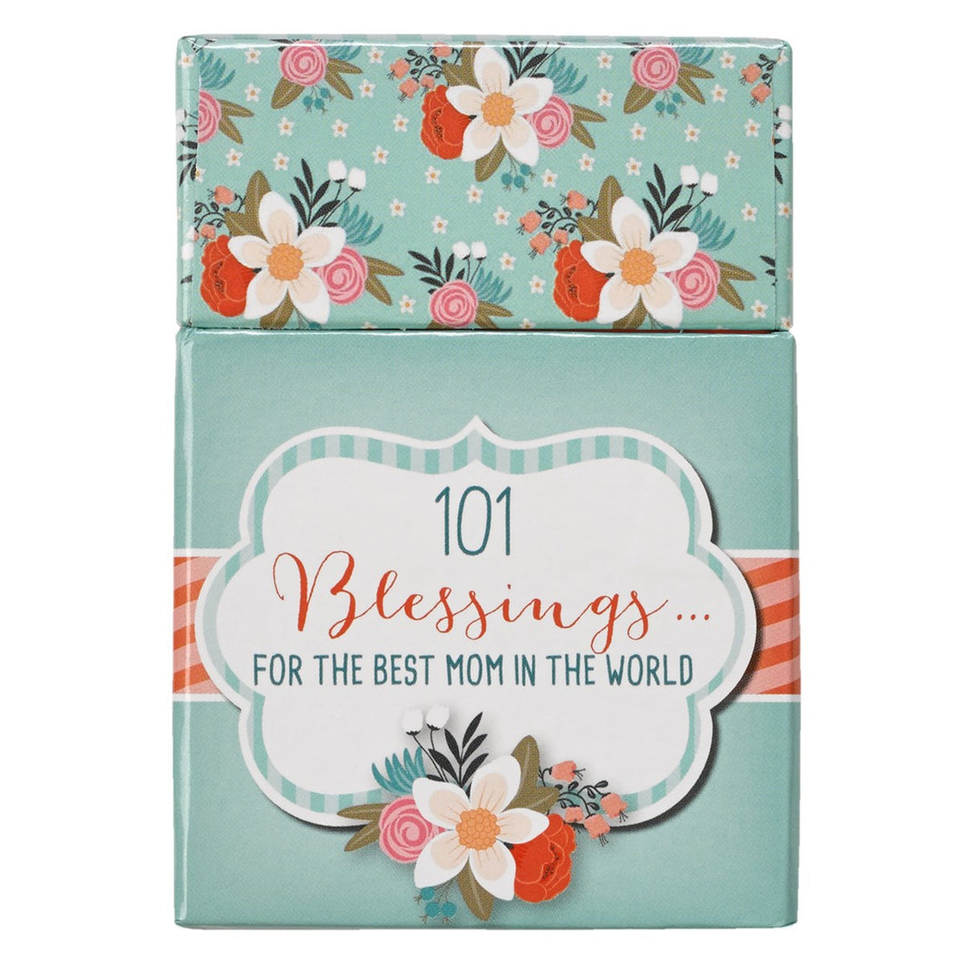 101 BLESSINGS FOR THE BEST MOM IN THE WORLD- BOX OF BLESSINGS