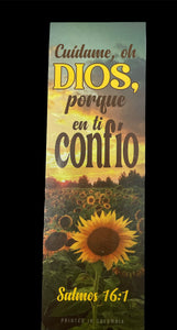 MARCADOR DE BIBLIA- PAQUETE DE 8