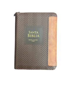 RVR60 BIBLIA BOLSILLO GEOMÉTRICO SÍMIL PIEL CON INDICE