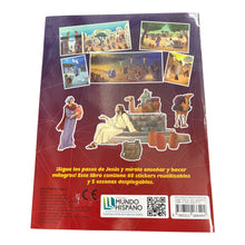 Cargar imagen en el visor de la galería, LA HISTORIA DE JESÚS- ¡APRENDE SOBRE LA VIDA DE JESÚS CON TU LIBRO DE STICKERS REUTILIZABLES!
