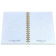 Cargar imagen en el visor de la galería, JOURNAL CONFIA EN EL SEÑOR CON TODO TU CORAZÓN- LIBRETA CON ANILLAS
