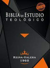 Cargar imagen en el visor de la galería, RV60 BIBLIA DE ESTUDIO TEOLÓGICO
