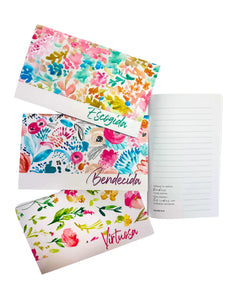 LIBRETAS ECOGIDA, BENDECIDA, VIRTUOSA ( PAQUETE DE 3)