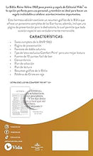 Cargar imagen en el visor de la galería, SANTA BIBLIA REINA VALERA 1960- PREMIOS Y REGALOS LETRA GRANDE LEATHERSOFT NEGRO
