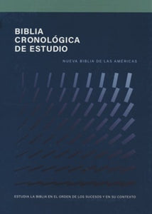 BIBLIA NUEVA BIBLIA LAS AMÉRICAS CRONOLÓGICA DE ESTUDIO- PIEL NEGRA INTERIOR A CUATRO COLORES