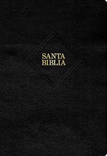 Cargar imagen en el visor de la galería, BIBLIA REINA VALERA 1960 NEGRO PIEL FABRICADA  LETRA SUPERGIGANTE
