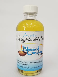 ACEITE UNGIDO DEL SEÑOR - BLESSED CANDLES & MORE