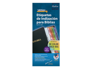 ETIQUETAS DE INDIZACIÓN PARA BIBLIAS DE COLOR ARCO IRIS