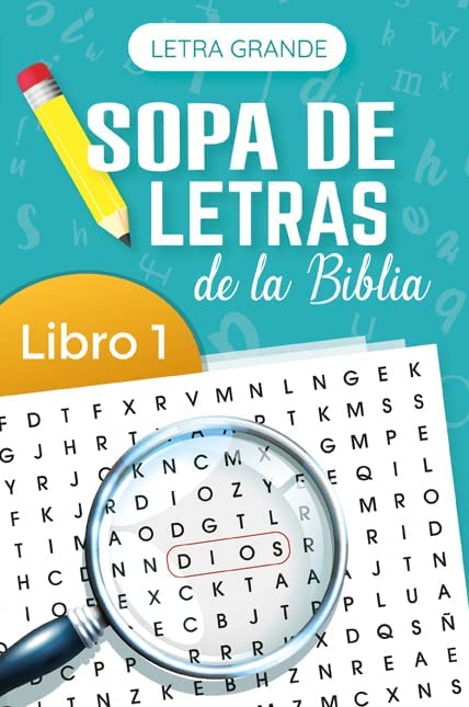 SOPA DE LETRAS DE LA BIBLIA- LETRA GRANDE- LIBRO 1