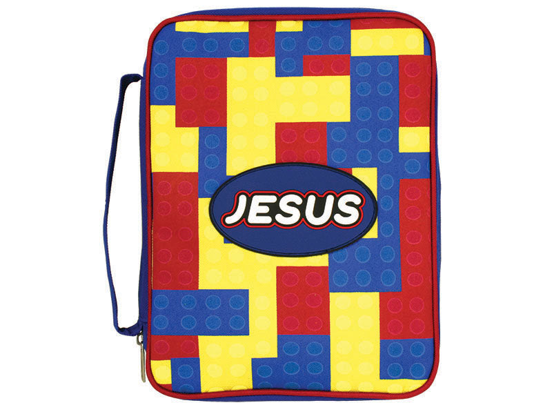 BIBLE COVER CANVAS BLOCKS WITH JESUS