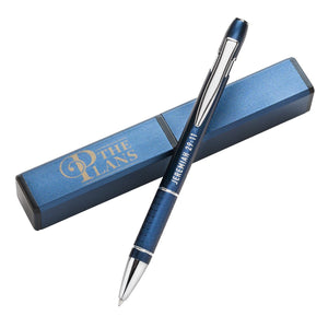 PEN THE PLANS BLUE STYLISH PEN AND GIFT CASE