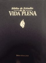 Cargar imagen en el visor de la galería, BIBLIA ESTUDIO VIDA PLENA- RVR 1960  TAPA DURA
