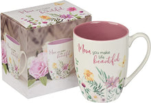 Cargar imagen en el visor de la galería, MUG MUG MOM YOU MAKE LIFE BEAUTIFUL
