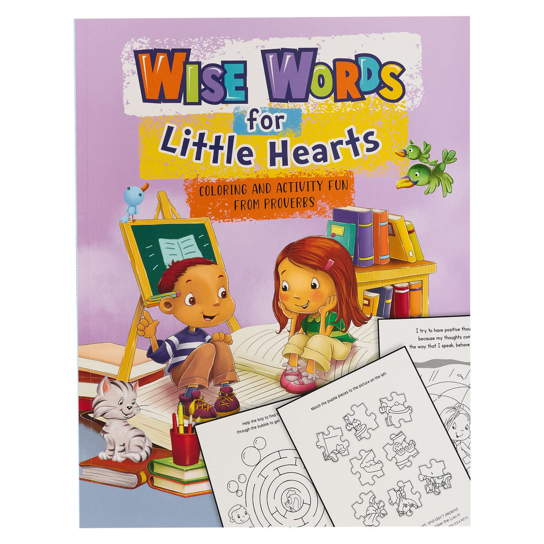 ACTIVITY BOOK WISE WORDS FOR LITTLE KIDS