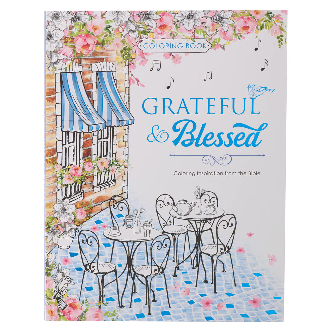 GRATEFUL AND BLESSED COLORING BOOK