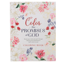 Cargar imagen en el visor de la galería, COLOR THE PROMISES OF GOD COLORING BOOK
