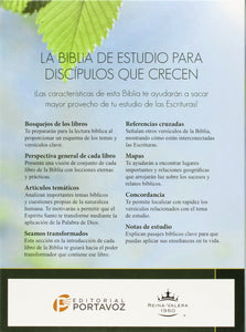 BIBLIA DE ESTUDIO VIDAS TRANSFORMADAS RVR60 - DUOTONO CON ÍNDICE