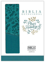Cargar imagen en el visor de la galería, BIBLIA DEVOCIONAL NBLA MUJER VERDADERA DUO-TONO AQUA
