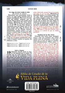 BIBLIA ESTUDIO VIDA PLENA- RVR 1960  TAPA DURA