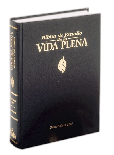 BIBLIA DE ESTUDIO DE LA VIDA PLENA RVR 1960 TAPA DURA CON ÍNDICE