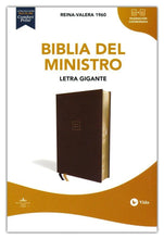 Cargar imagen en el visor de la galería, BIBLIA RVR1960 DEL MINISTRO  LETRA GIGANTE
