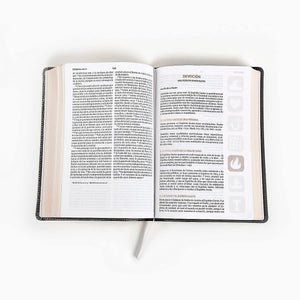 RVR1960 BIBLIA DEL PESCADOR: EDICIÓN LIDERAZGO-NEGRO PIEL