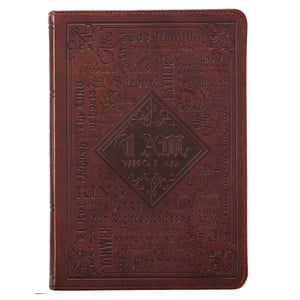 JOURNAL THE NAMES OF GOD CLASSIC LUXLEATHER JOURNAL