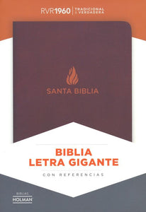 RVR 1960 BIBLIA LETRA GIGANTE NEGRA IMITACIÓN PIEL CON ÍNDICE