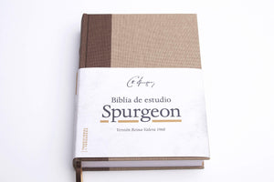 BIBLIA DE ESTUDIO SPURGEON MARRÓN CLARO