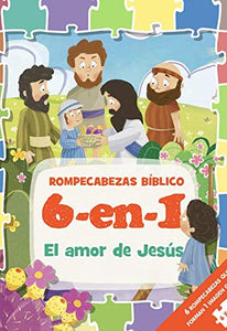 ROMPECABEZAS BÍBLICO 6 EN 1-  EL AMOR DE JESÚS