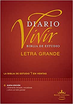 BIBLIA DE ESTUDIO DIARIO VIVIR- REINA VALERA 1960 LETRA GRANDE HARDCOVER